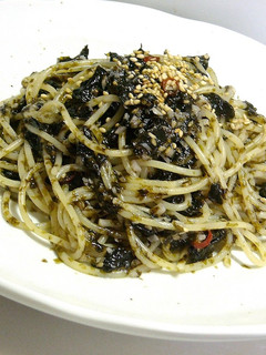 海苔とにんにくのパスタ♪-レシピのメイン写真