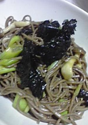 蕎麦パスタ-レシピのメイン写真