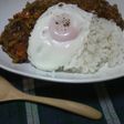 鶏ミンチとレンコン★筍のカレー