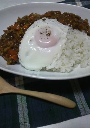 鶏ミンチとレンコン★筍のカレー-レシピのメイン写真