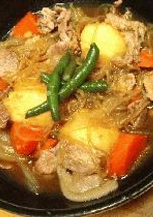 我が家の肉じゃが♪-レシピのメイン写真