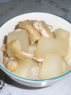 冬瓜と油揚げの炒め煮-レシピのメイン写真