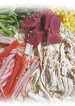 簡単♡そうめん de 冷やし中華風サラダ-レシピのメイン写真