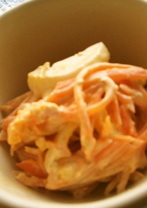 にんじんとゆで卵のサラダ-レシピのメイン写真