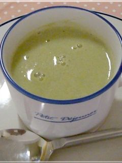 ソラマメと豆乳のスープ-レシピのメイン写真