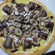 やみつき★チョコバナナのデザートピザ