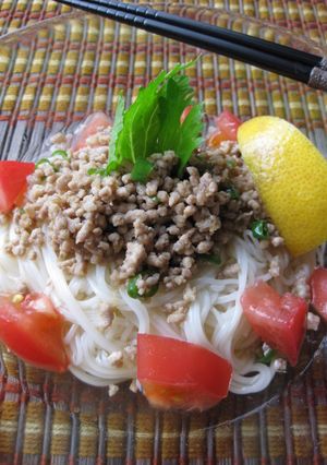 ピリ辛☆タイ風そうめん-レシピのメイン写真