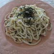 たらこパスタ風♪たらこうどん♪
