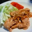 豚肉のしょうが焼き