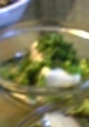 サイドメニュー☆豆腐の胡麻春菊かけ-レシピのメイン写真