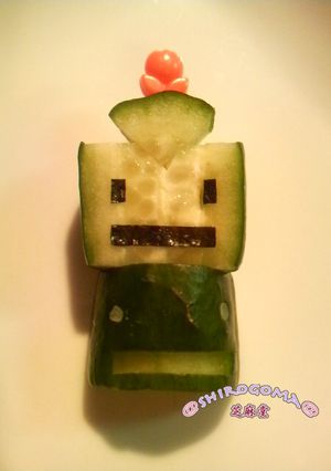クイックキャラ弁!ツケモン胡瓜ブラザーズ-レシピのメイン写真
