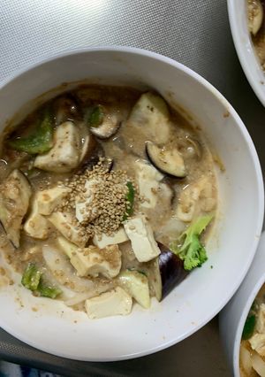 肉無豆腐簡単シーフードすき焼き味野菜炒め-レシピのメイン写真