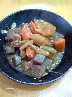 具沢山☆牛スジの煮込み-レシピのメイン写真