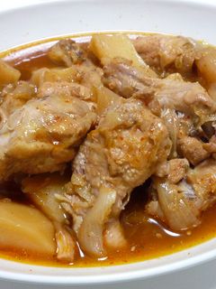 韓国風☆鶏手羽元の旨辛煮~タットリタン~-レシピのメイン写真