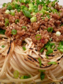 ピリ辛!豚そぼろ韮焼きそば-レシピのメイン写真