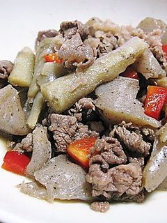 牛肉と牛蒡の煮物-レシピのメイン写真