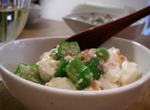 逸品！オクラと豆腐の簡単ヘルシーおつまみ-レシピのメイン写真