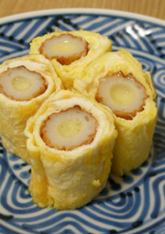 チーズinちくわ卵焼き　お弁当のおかず-レシピのメイン写真