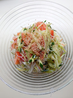 セロリとカニカマの中華サラダ-レシピのメイン写真