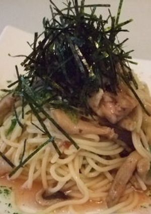 鶏肉とキノコの冷製パスタ~-レシピのメイン写真