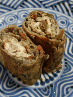 きんぴらごぼうの卵焼き お弁当のおかず-レシピのメイン写真