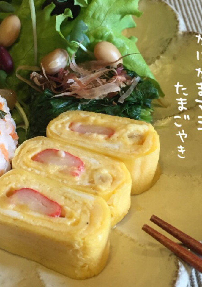 かにかまマヨたまごやき-レシピのメイン写真