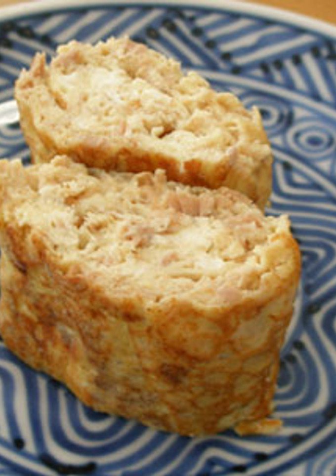 ツナマヨ卵焼き　お弁当のおかず-レシピのメイン写真