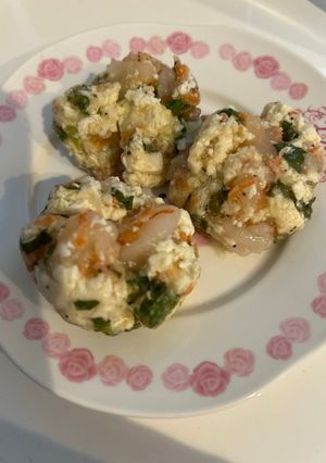 豆腐と海老のシソ包み-レシピのメイン写真