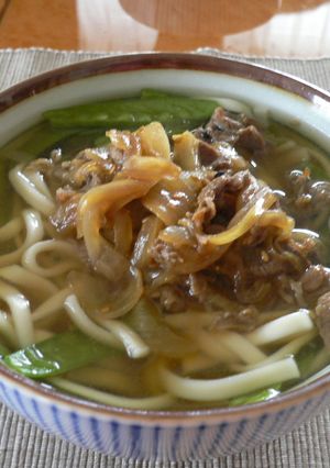 ボリューム満点☆肉うどん-レシピのメイン写真