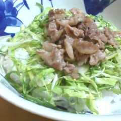 รูปของ クセになる☆韓国風キャベツ丼☆