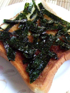 うまうま♪味海苔トースト-レシピのメイン写真