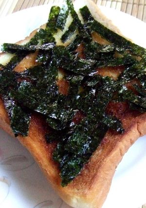 うまうま♪味海苔トースト-レシピのメイン写真