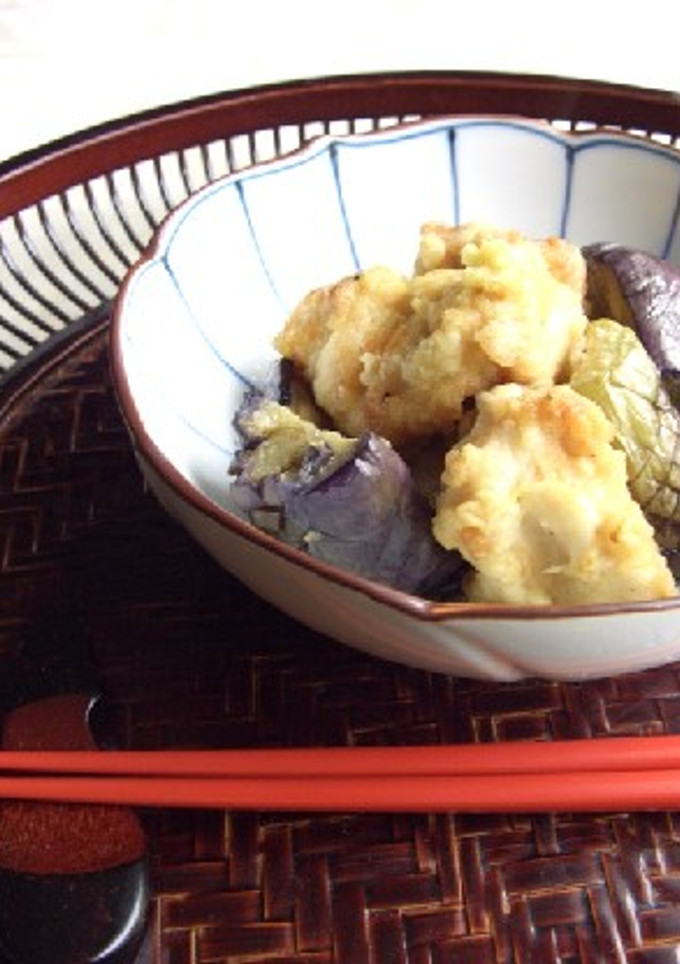 鶏となすの揚げだし風-レシピのメイン写真