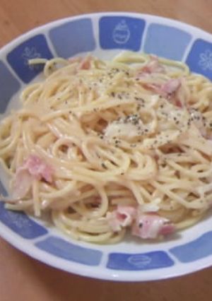 簡単カルボナーラ-レシピのメイン写真