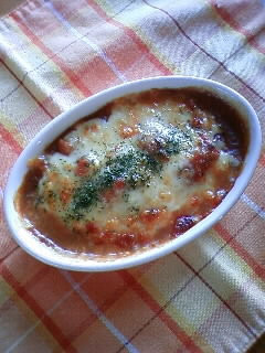残り物カレーで焼きカレー-レシピのメイン写真