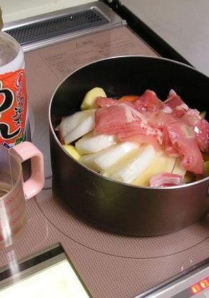 IHクッキングヒーターで肉じゃが-レシピのメイン写真