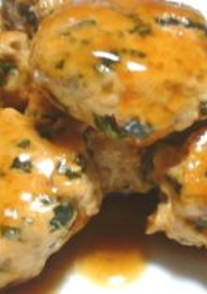 鶏のつくね、照り焼き風。-レシピのメイン写真