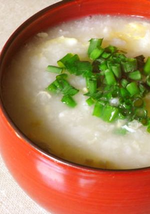 朝はヘルシー中華粥-レシピのメイン写真