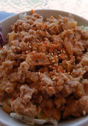 おかわり！そぼろ味噌丼-レシピのメイン写真
