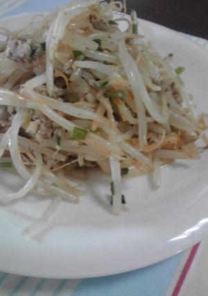 残った餃子のたねDEもやし炒め-レシピのメイン写真