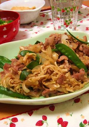 絹さやと切干大根、豚肉の炒め物-レシピのメイン写真