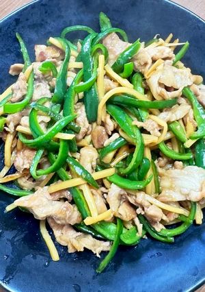 【簡単】青椒肉絲-レシピのメイン写真