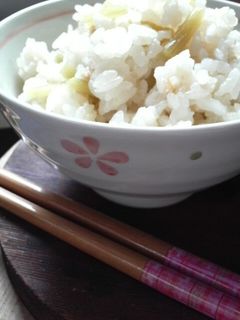 ふきごはん☆おいしい季節の味でほっこり~-レシピのメイン写真
