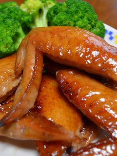 鶏手羽先のにんにく焼き-レシピのメイン写真
