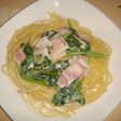 簡単うまうま ほうれん草のクリームパスタ