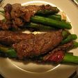 牛肉の野菜巻き バルサミコ味