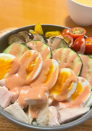 うちにあるもので簡単！コブサラダ-レシピのメイン写真