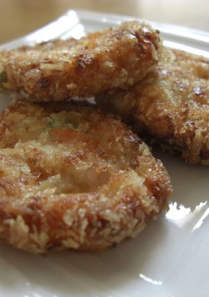 高野豆腐でお手軽クリームコロッケ-レシピのメイン写真
