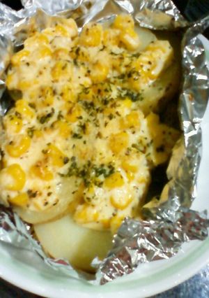 簡単☆じゃがマヨコーンのバターホイル焼き-レシピのメイン写真