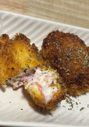 とろける！カニかまクリームコロッケ-レシピのメイン写真